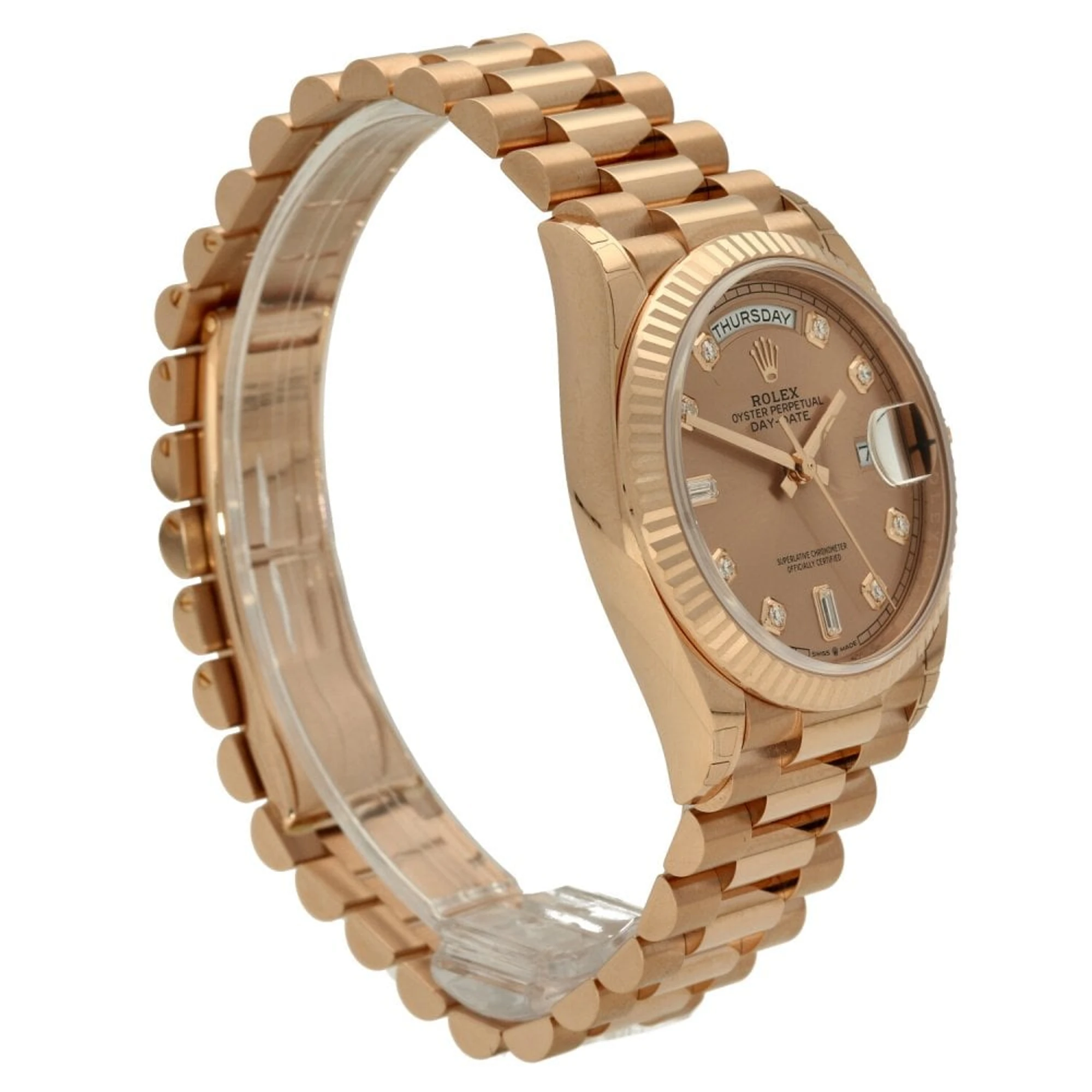 Rolex Day-Date 36 Rose Gold 128235