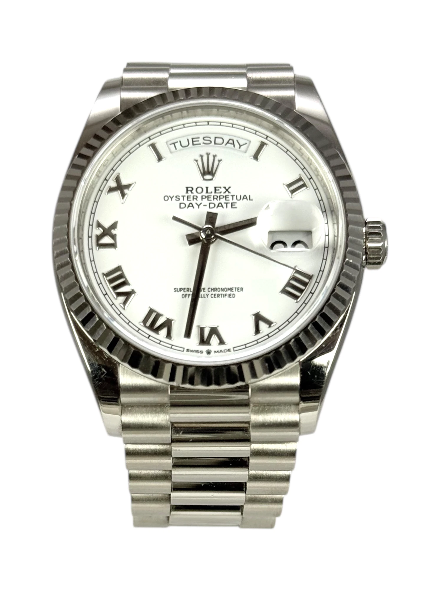 Rolex Day-Date 36 White Gold 128239