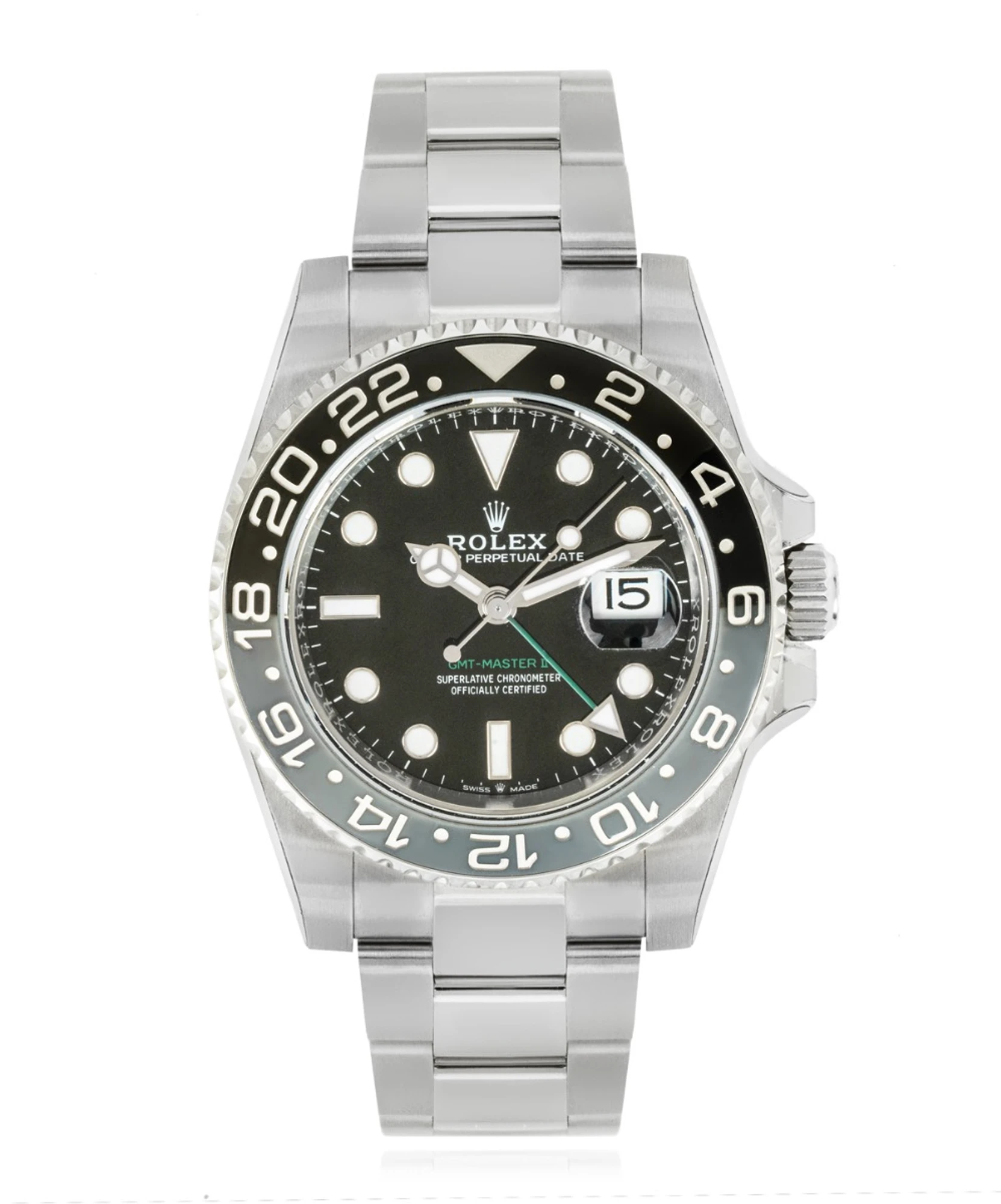Rolex GMT Master II Steel 126710 GRNR