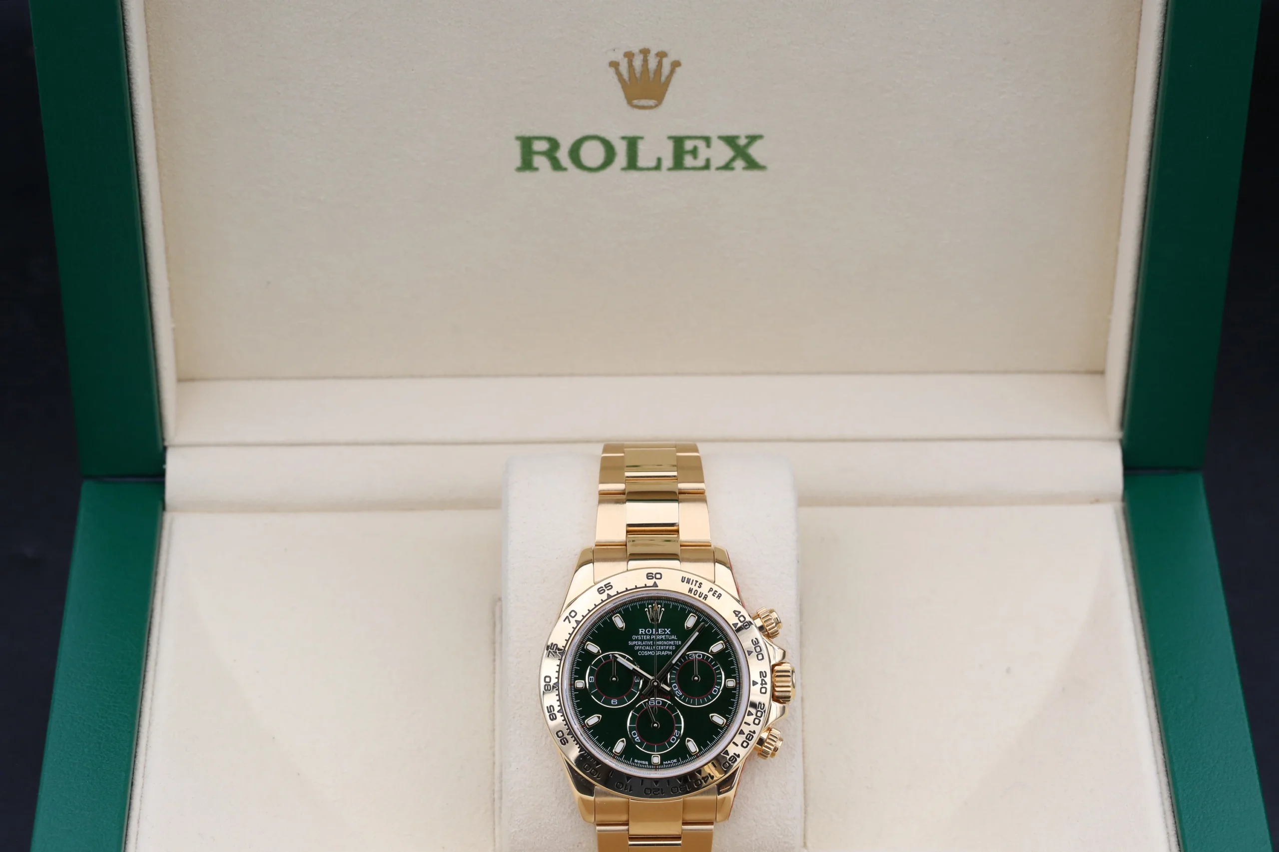 Rolex Daytona Yellow Gold 116508