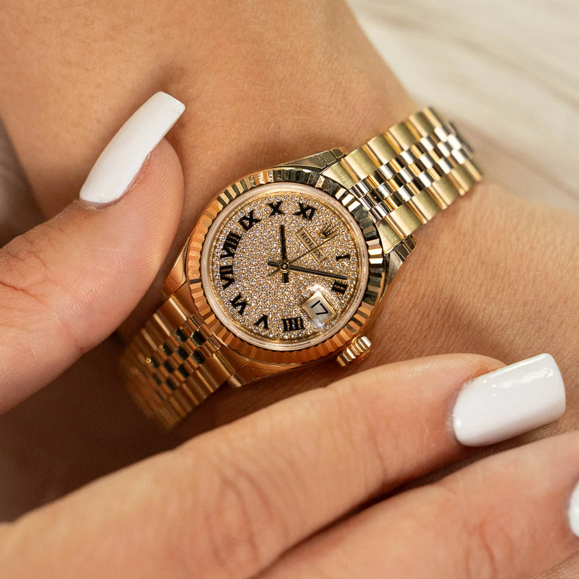 Rolex Datejust Lady 28 Yellow Gold 279178