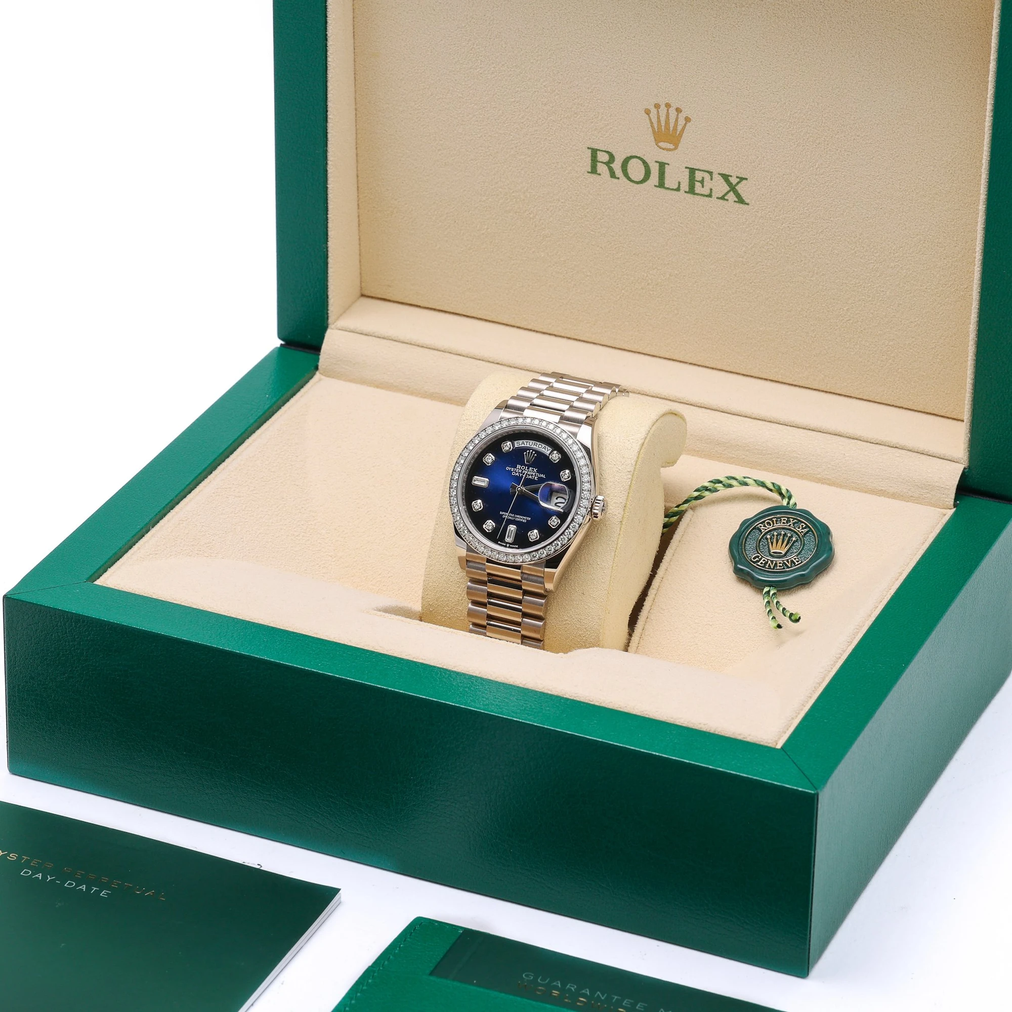 Rolex Day-Date White Gold 128349 RBR