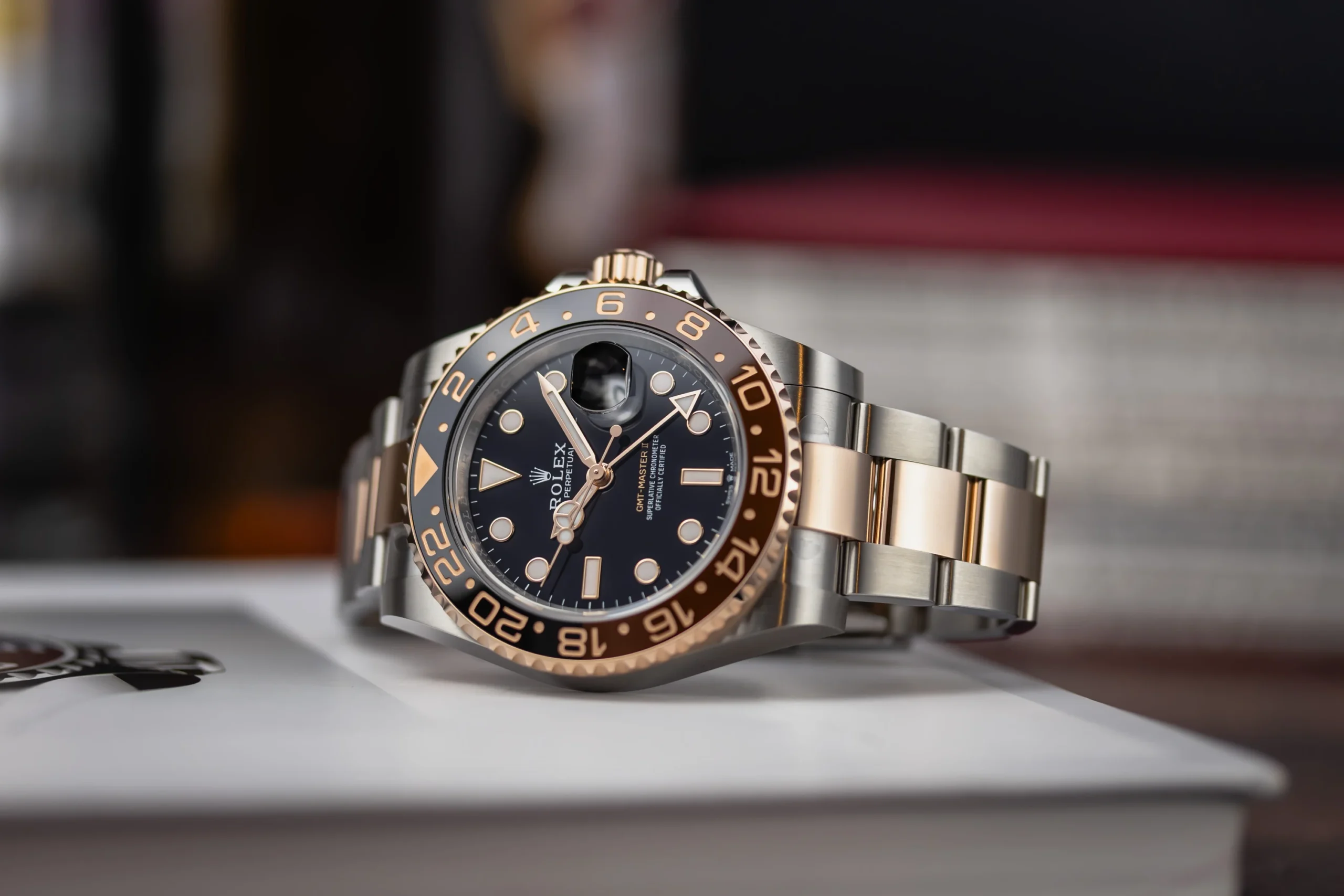 Rolex GMT Master II Rose Gold 126711 CHNR