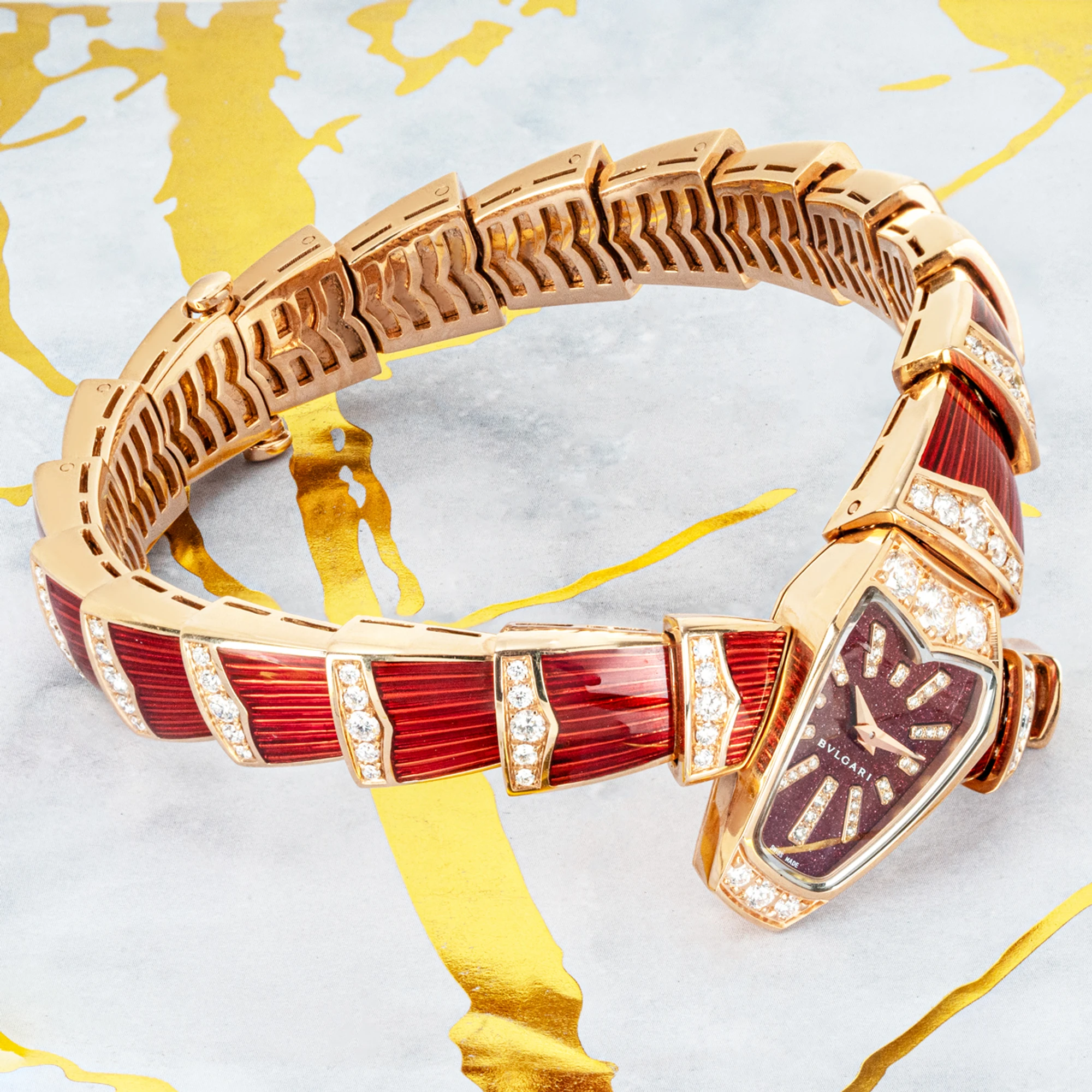 Bvlgari Serpenti Rose Gold 102345
