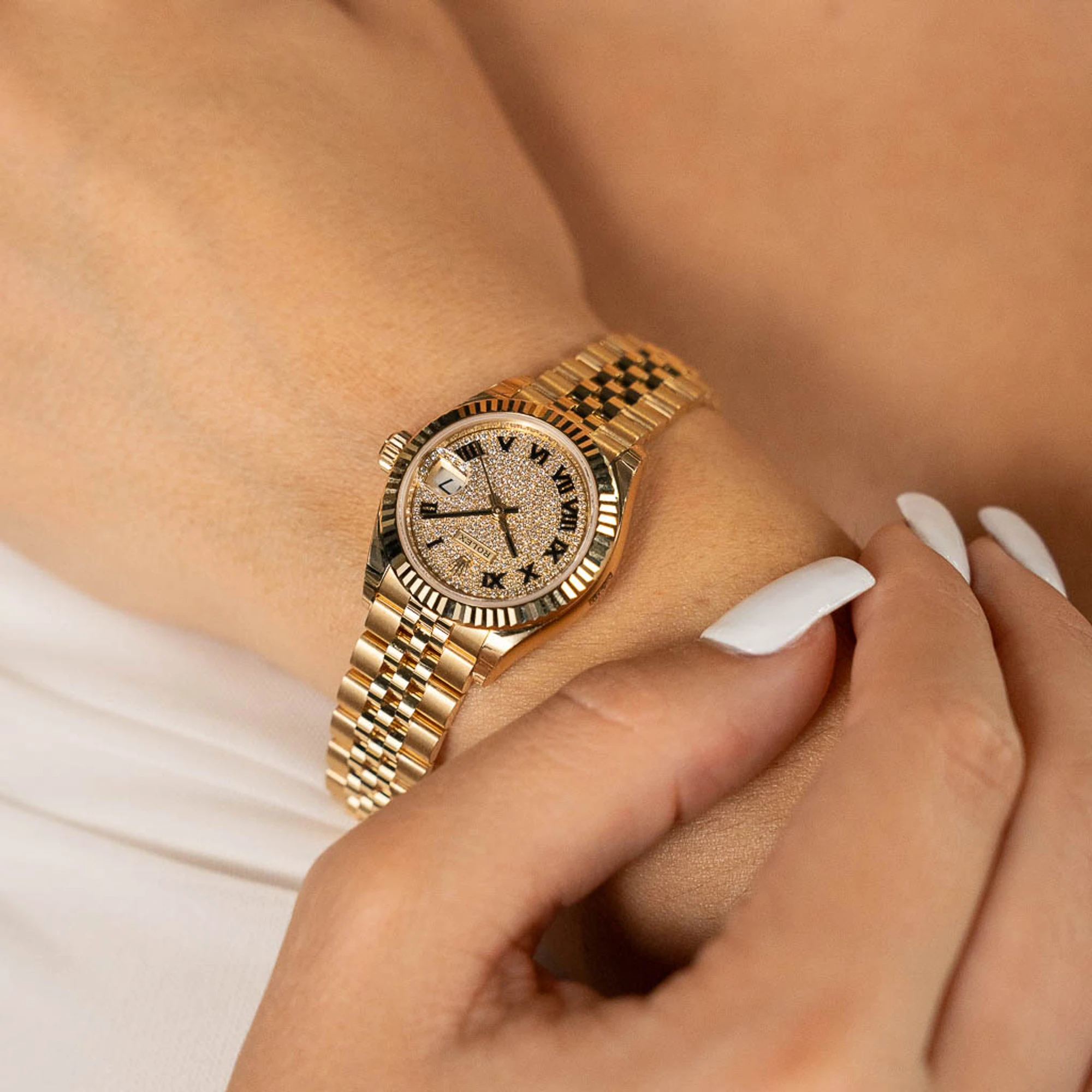 Rolex Datejust Lady 28 Yellow Gold 279178