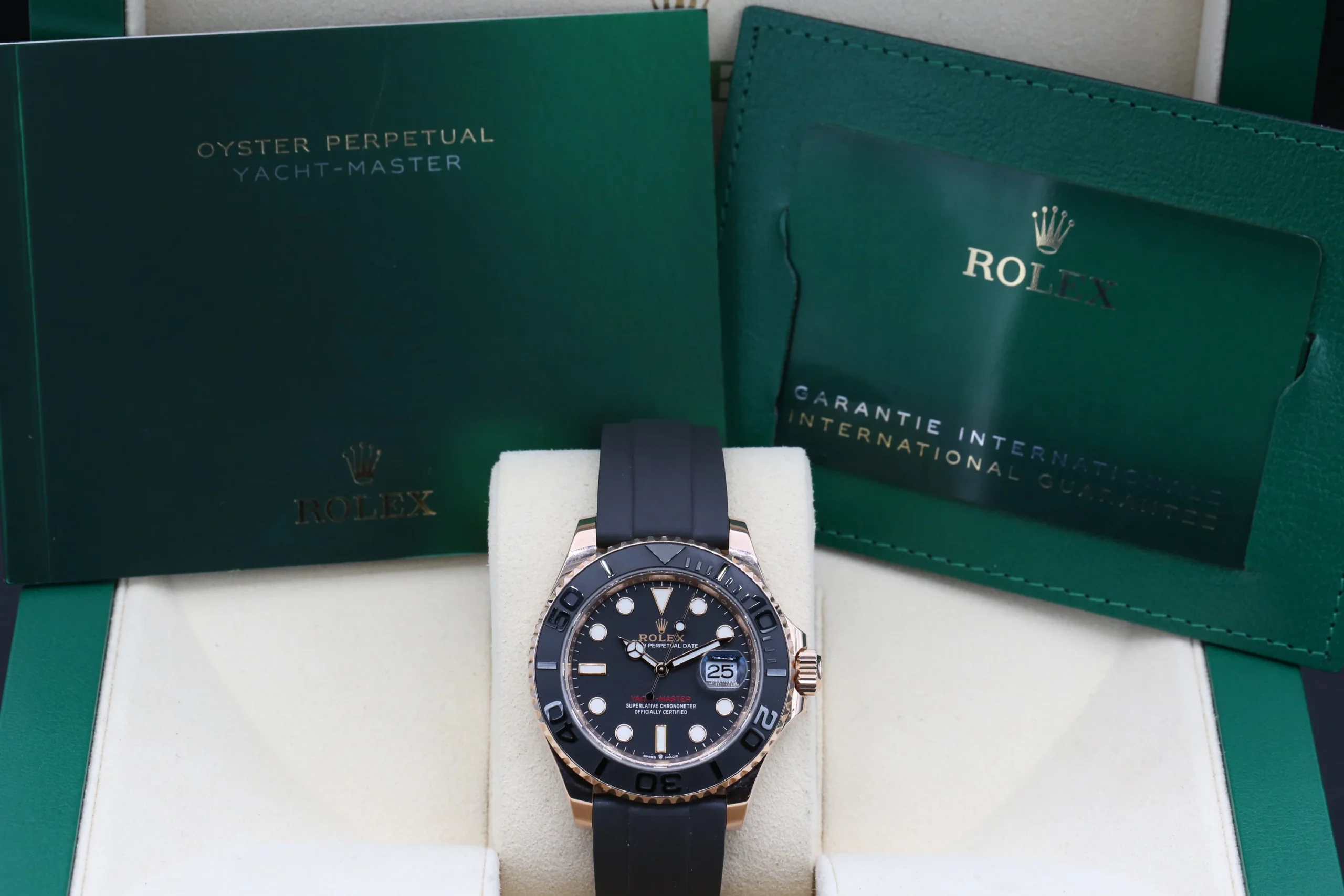 Rolex Yacht-Master Rose Gold 126655