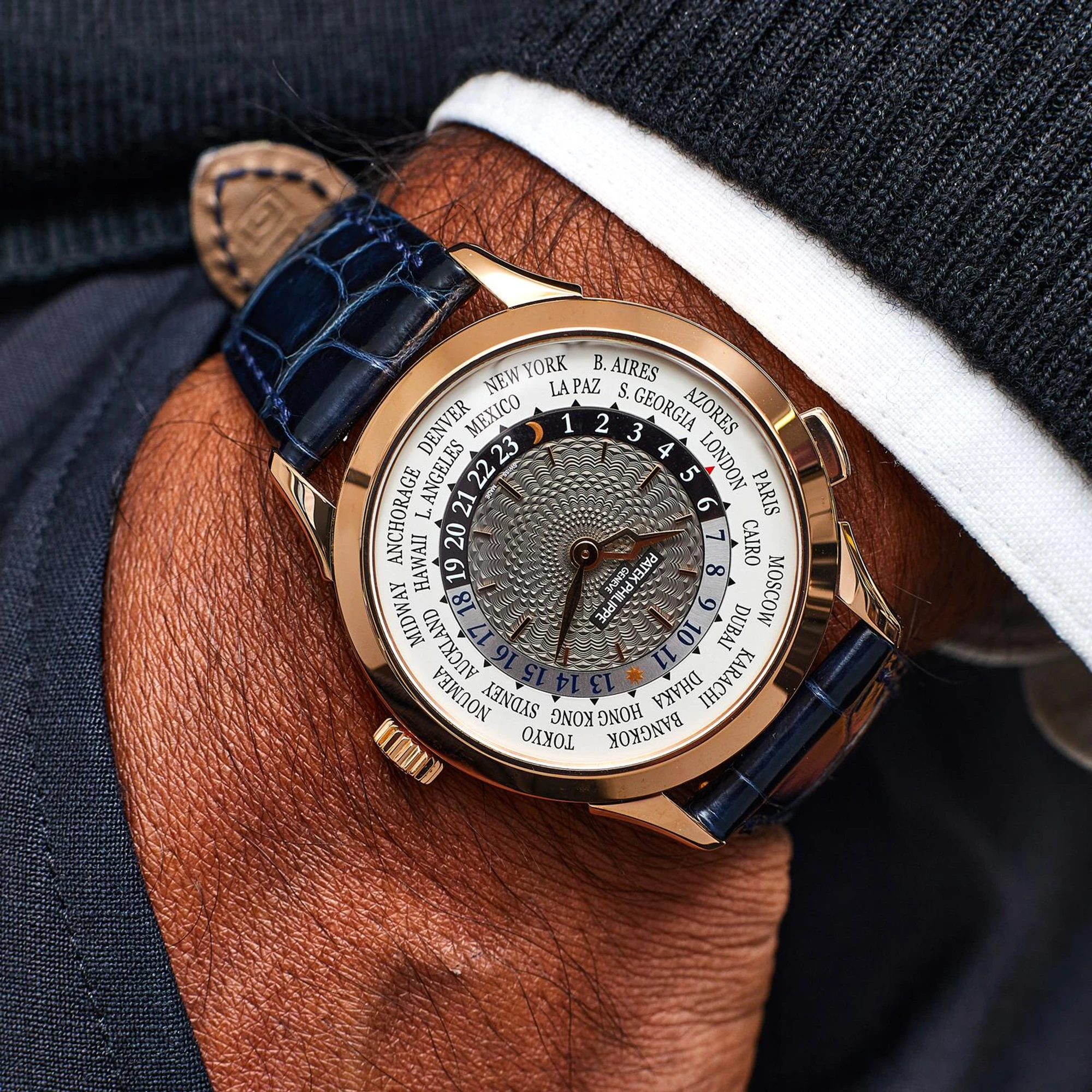 Patek Philippe World Time Rose Gold
