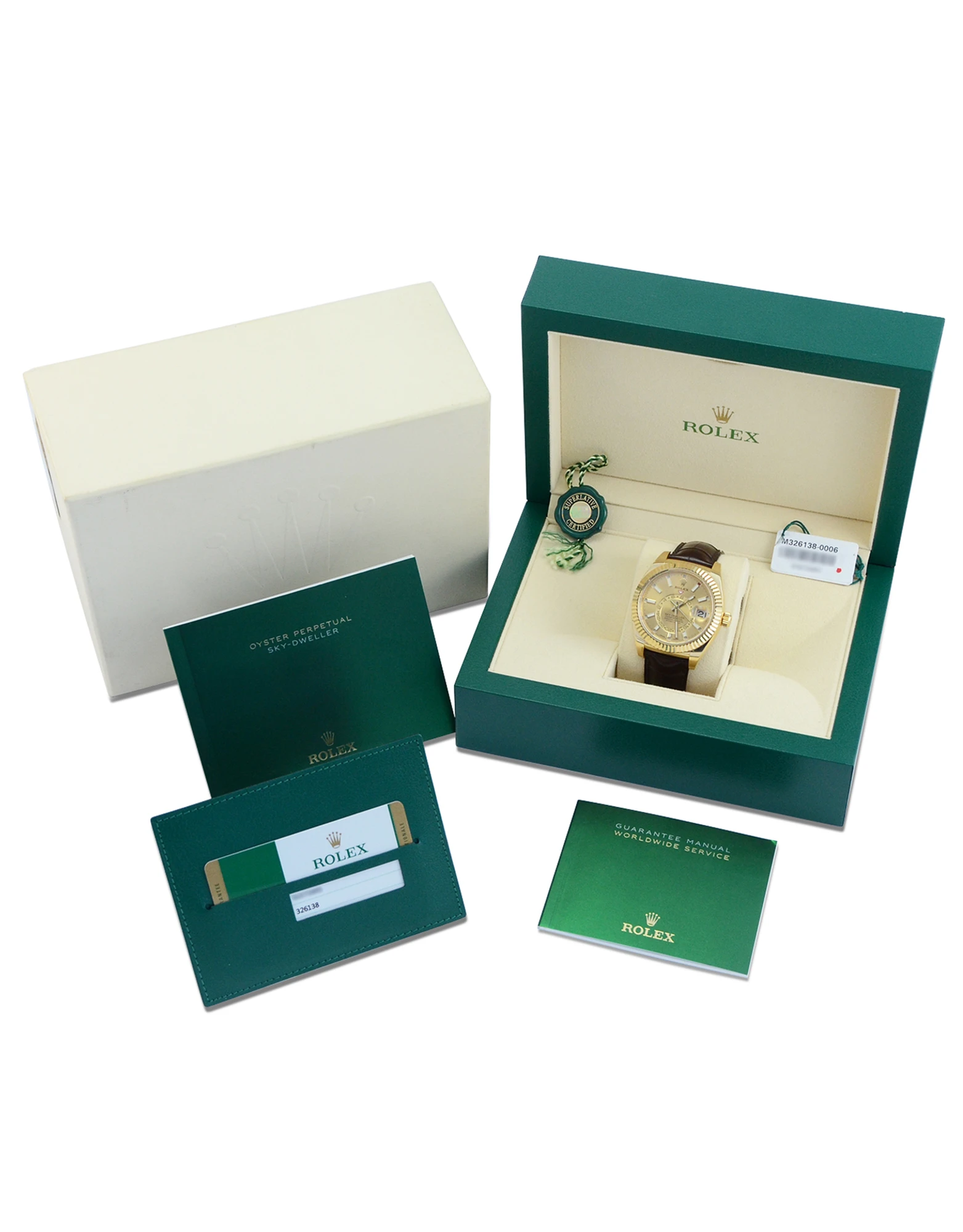 Rolex Sky-Dweller Yellow Gold 326138