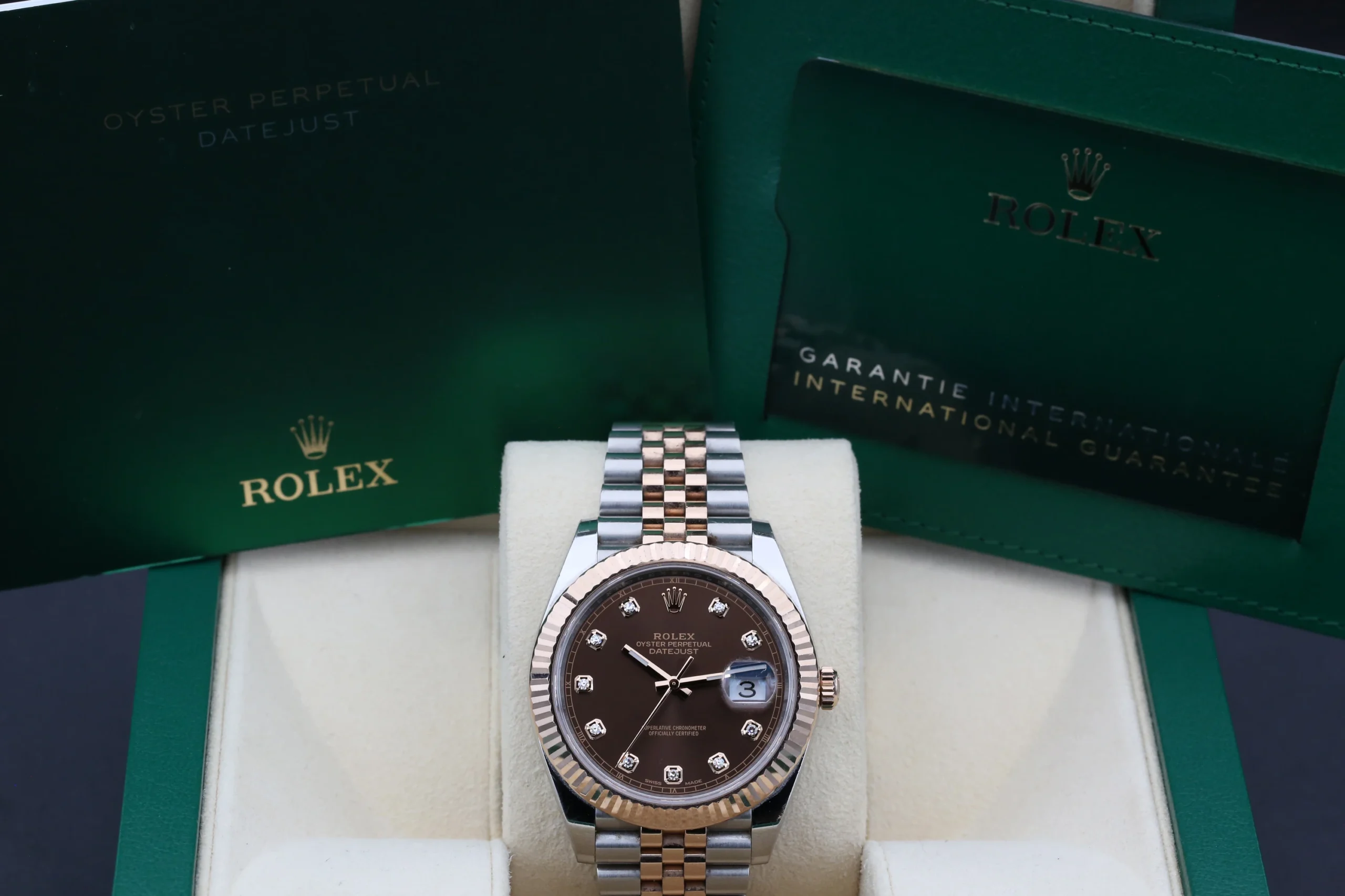 Rolex Datejust 41 Rose Gold 126331