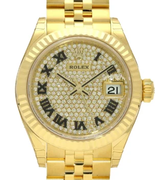 Rolex Datejust Lady 28 Yellow Gold 279178