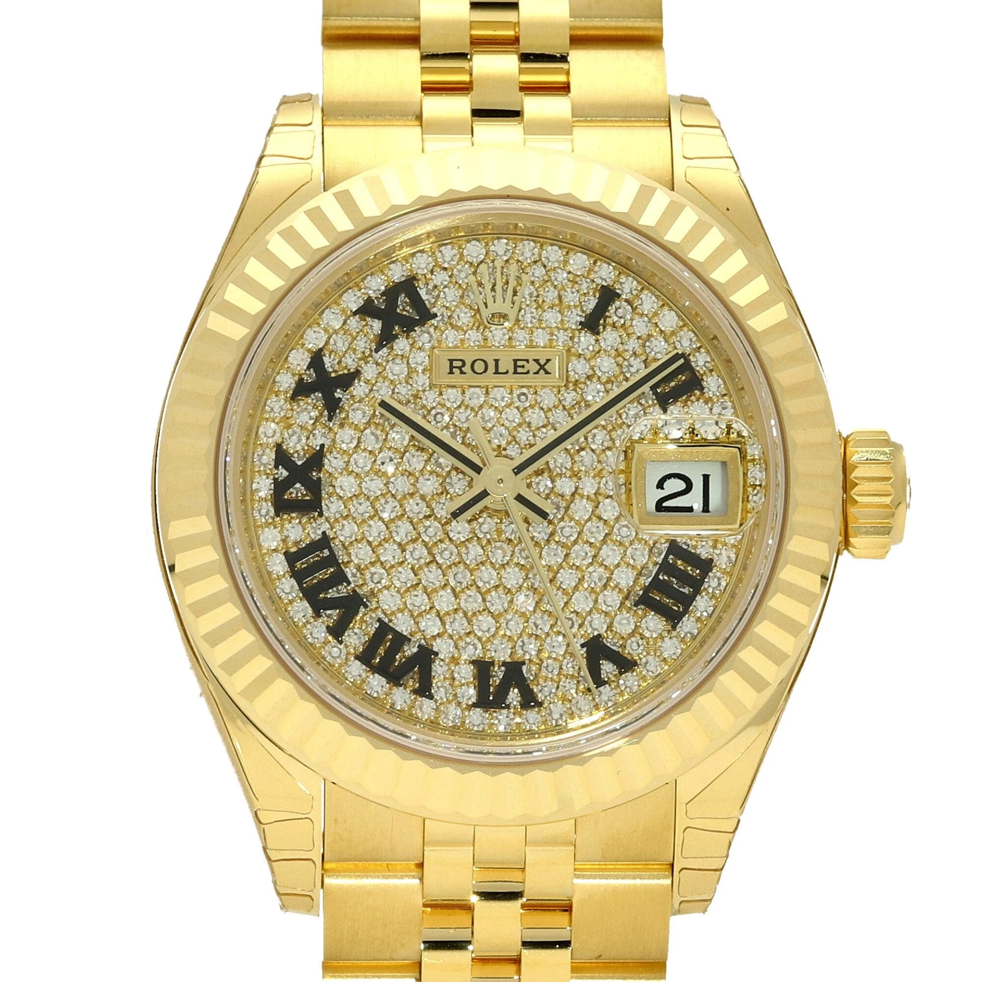 Rolex Datejust Lady 28 Yellow Gold 279178