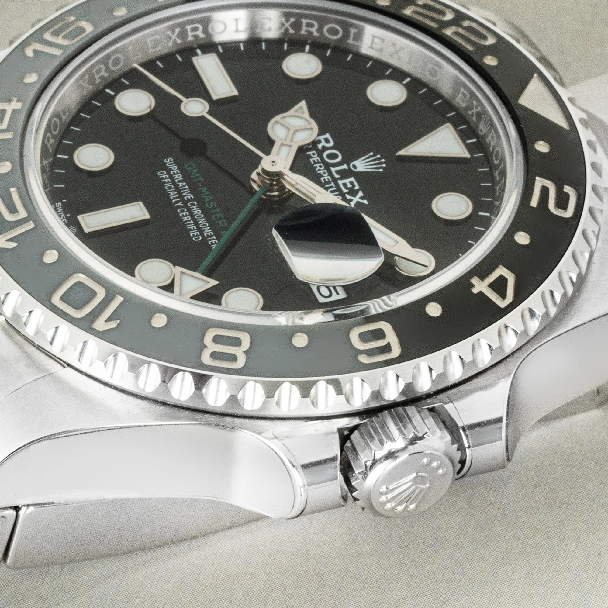Rolex GMT Master II Steel 126710 GRNR