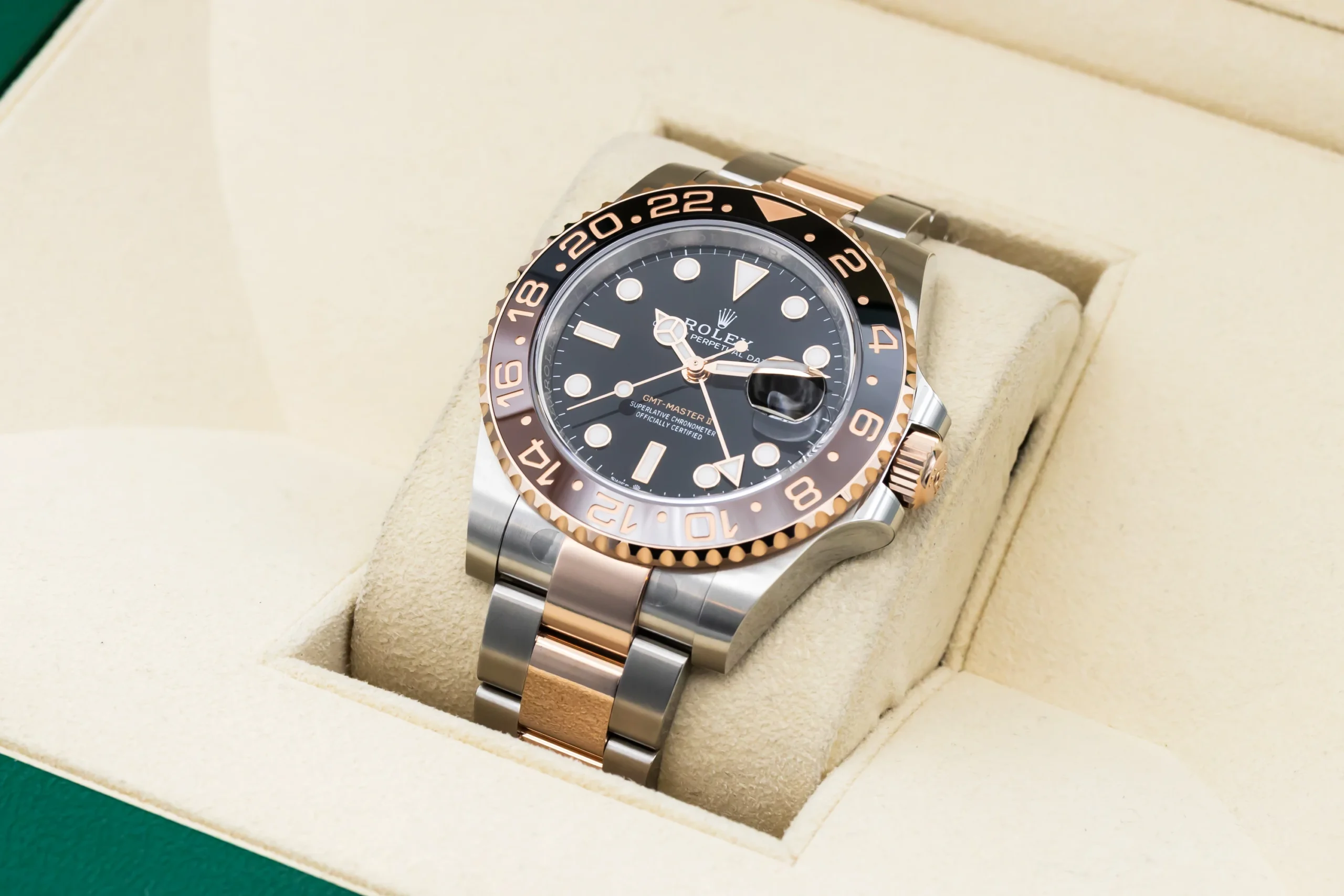 Rolex GMT Master II Rose Gold 126711 CHNR