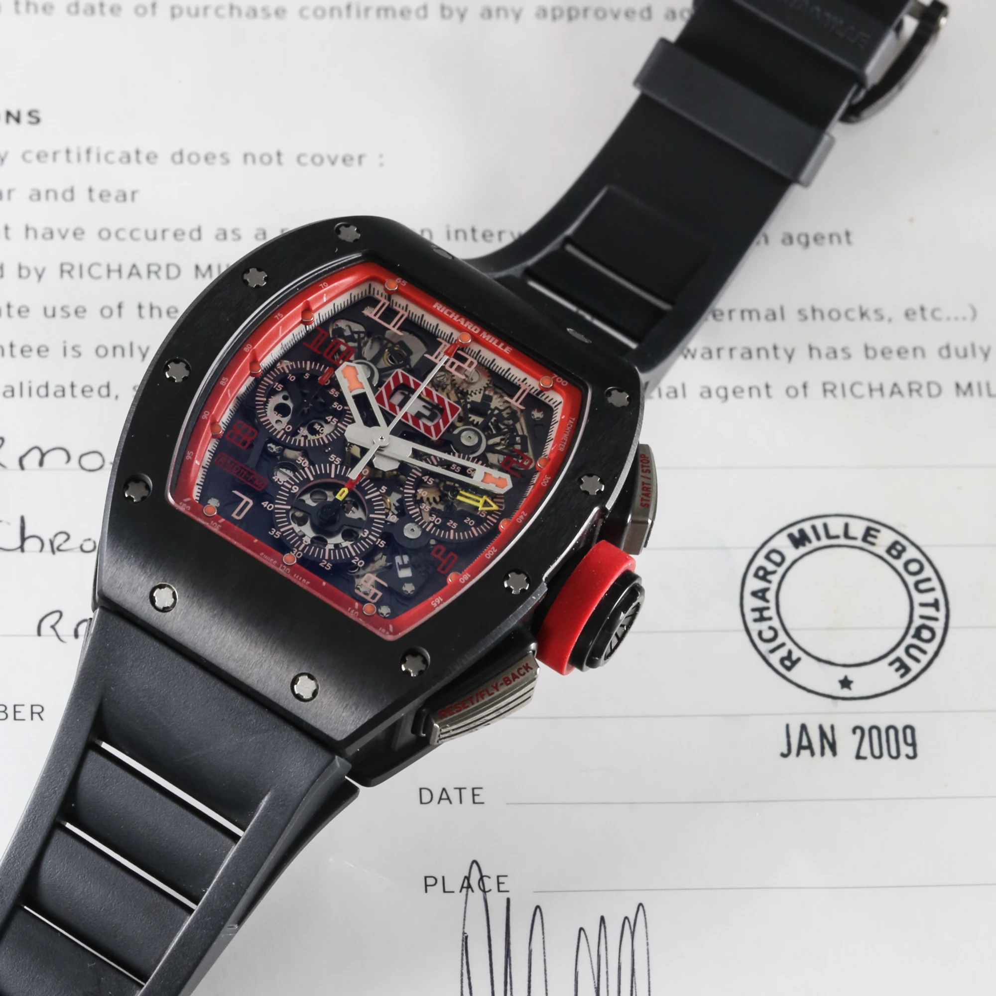 Richard Mille RM011 AH TI Felipe Massa