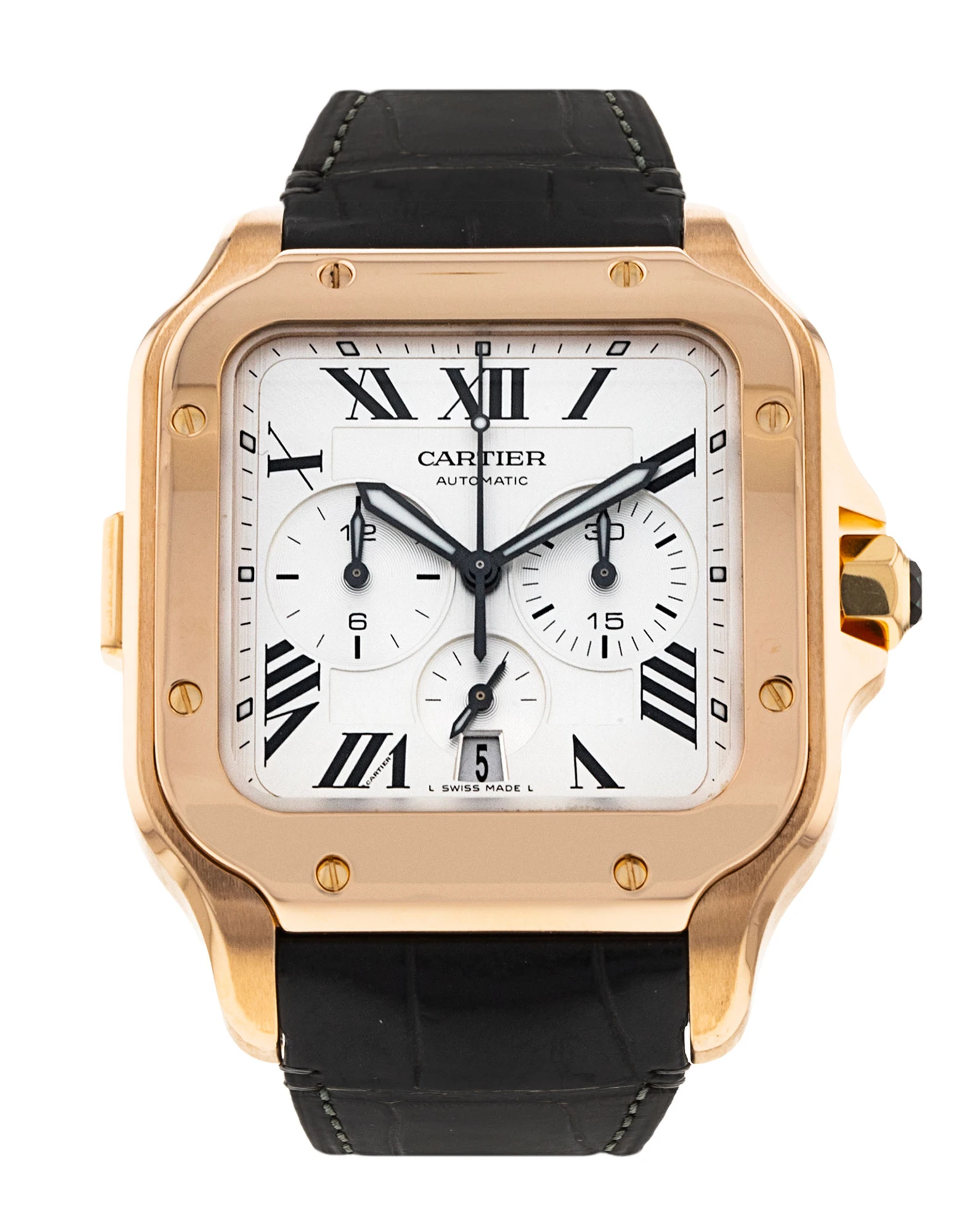 Cartier Santos De Cartier Rose Gold