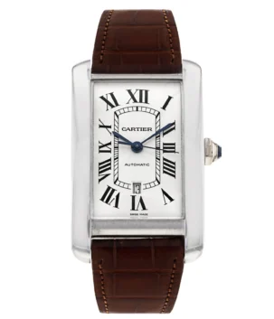 Cartier Tank Francaise WE1002SF silver