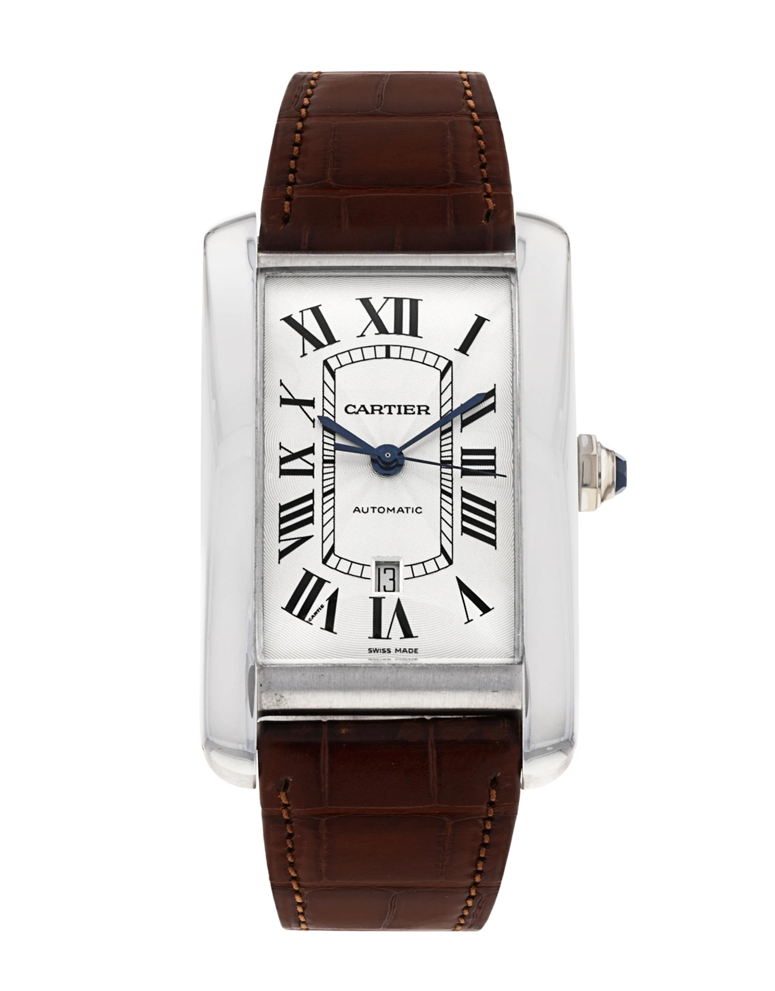 Cartier Tank Francaise WE1002SF silver