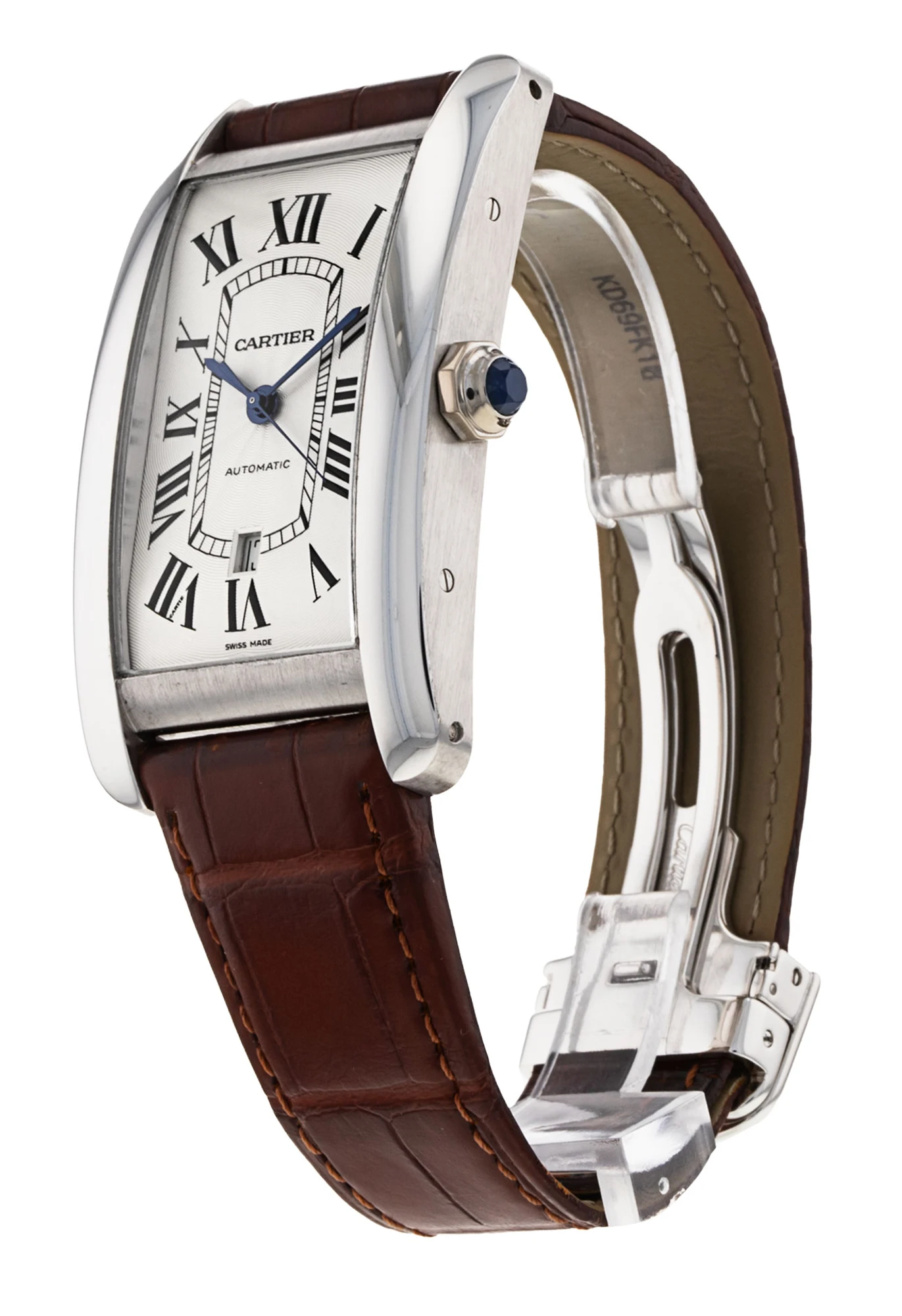 Cartier Tank Francaise WE1002SF silver