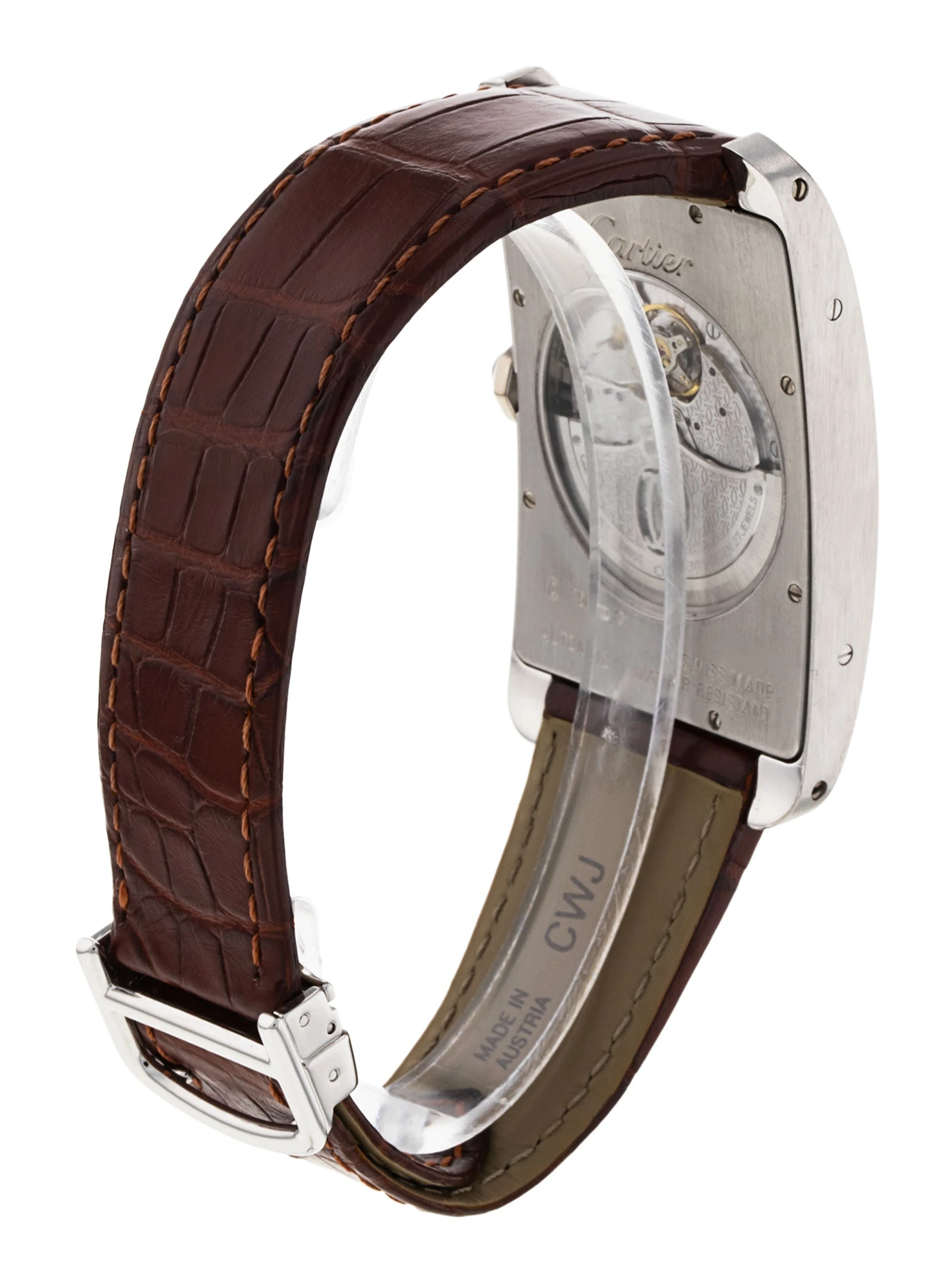 Cartier Tank Francaise WE1002SF silver