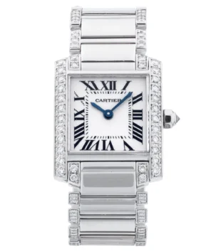 Cartier Tank Francaise WE1002SF silver