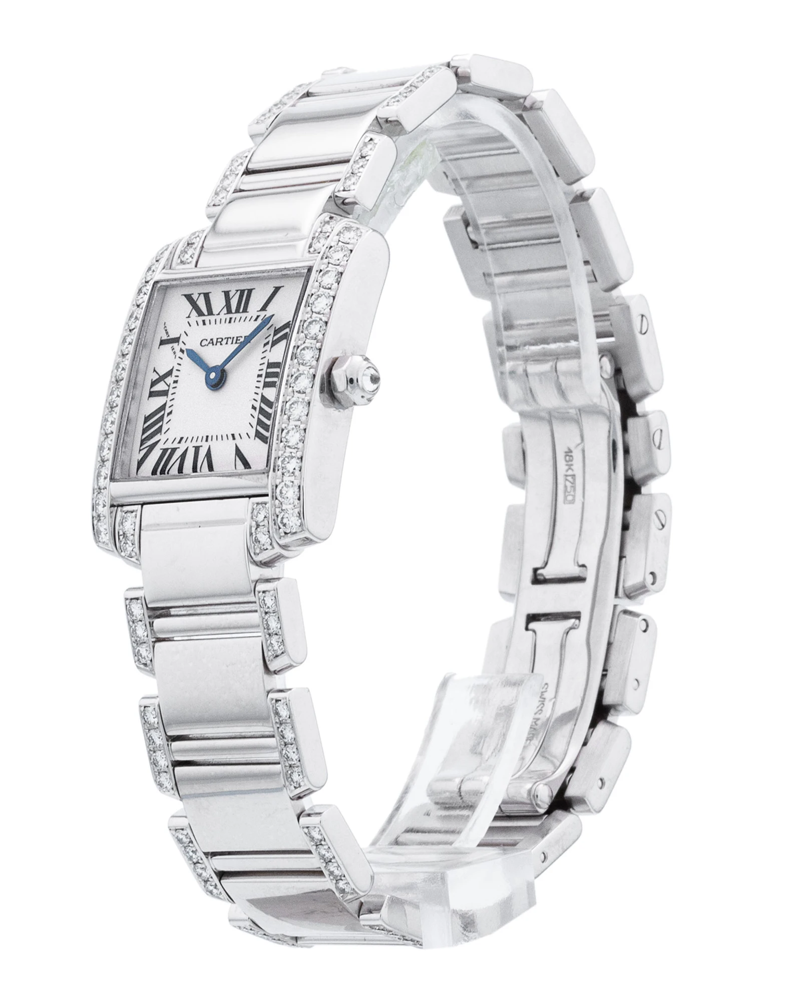 Cartier Tank Francaise WE1002SF silver