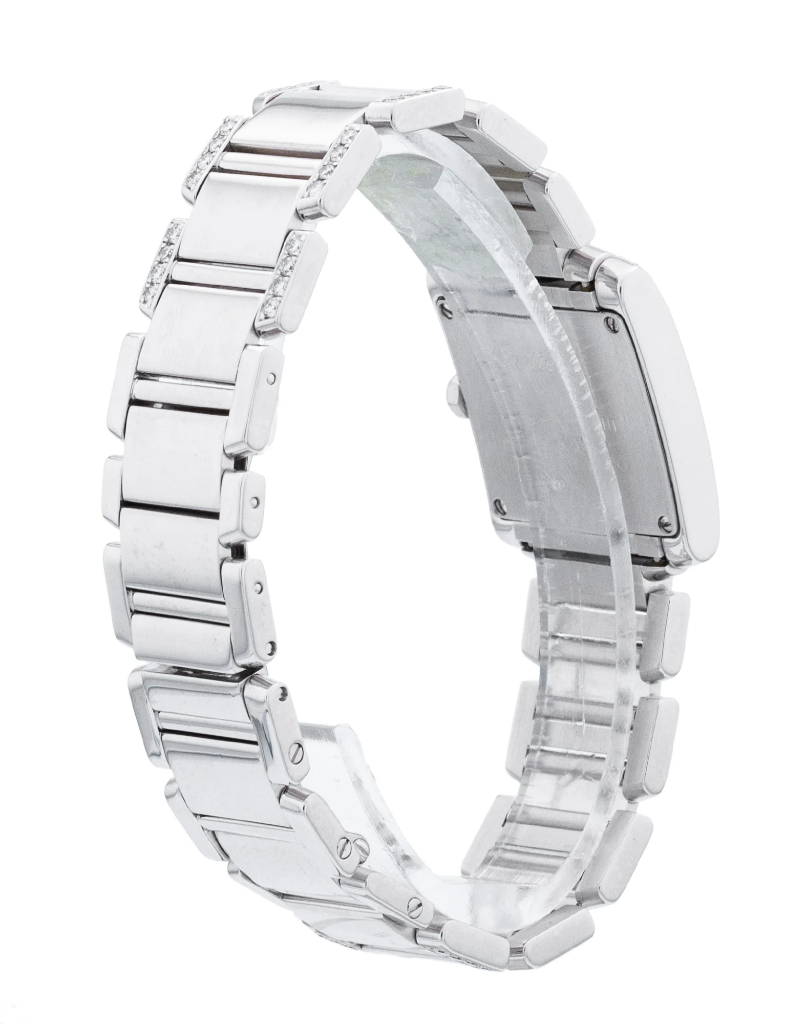 Cartier Tank Francaise WE1002SF silver