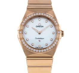 Omega Constellation Ladies Rose Gold