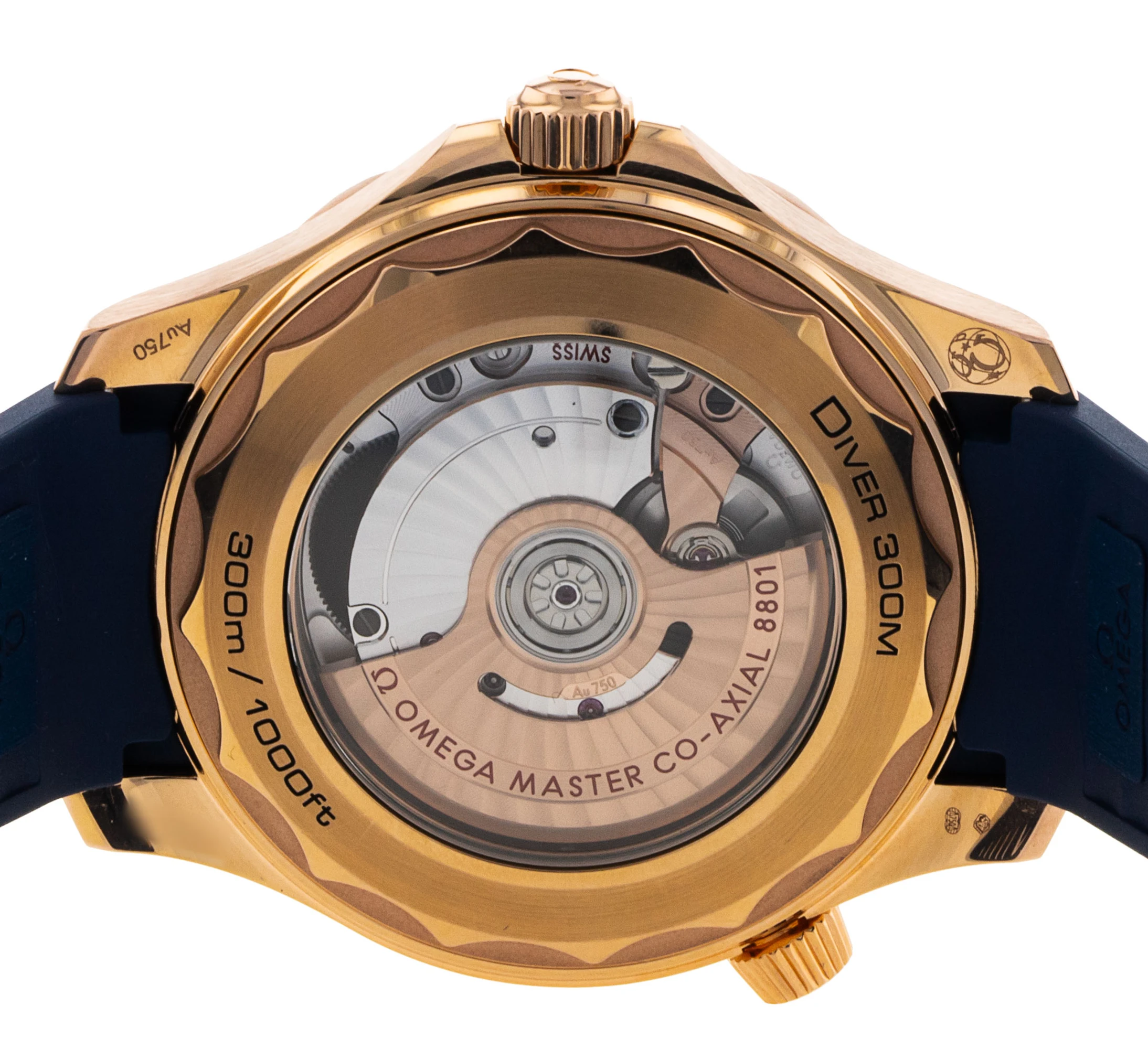 Omega Seamaster Diver 300m Rose Gold