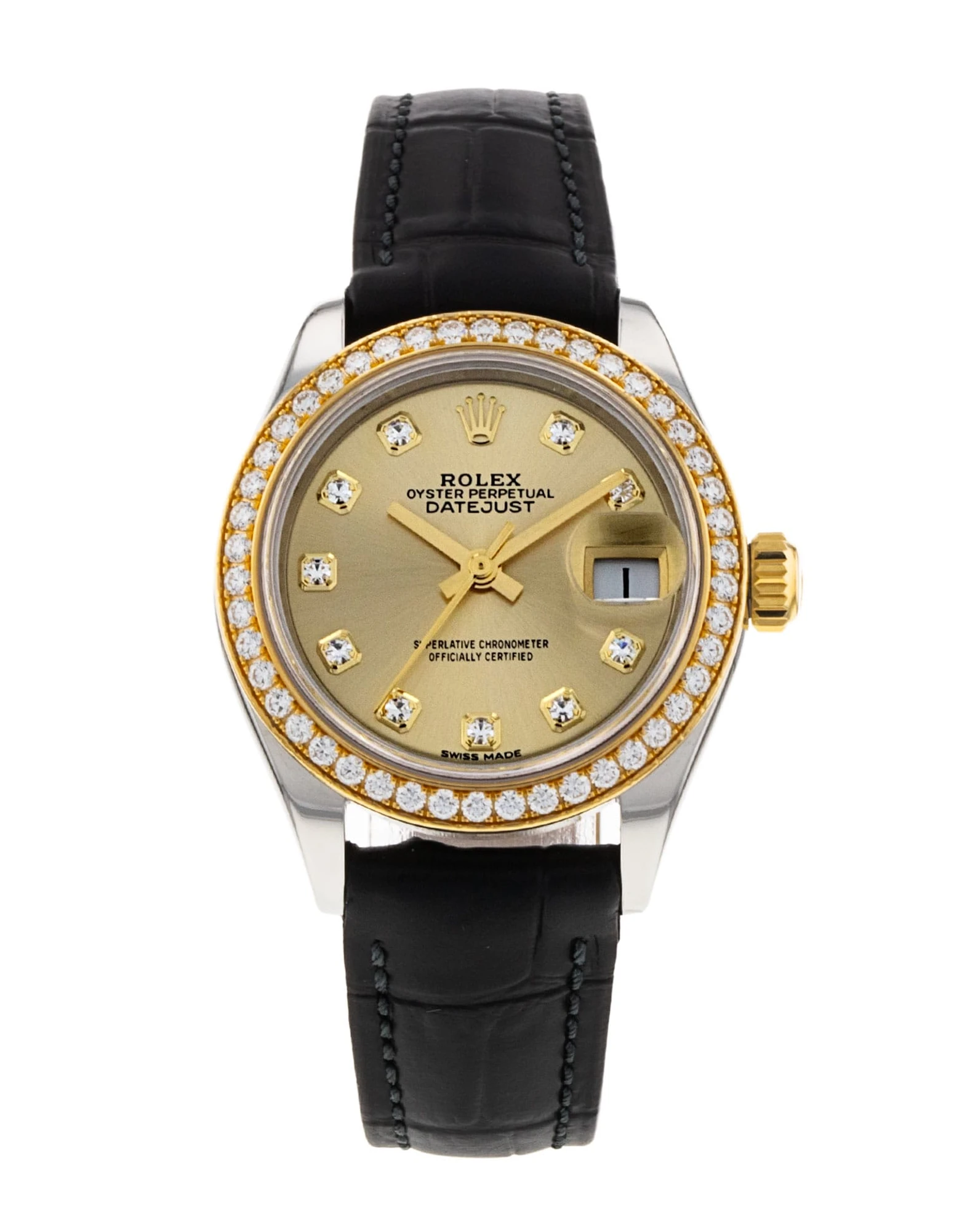 Rolex Datejust Lady 28 Yellow Gold 279383 RBR