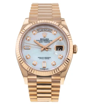 Rolex Day-Date 36 Rose Gold 128235