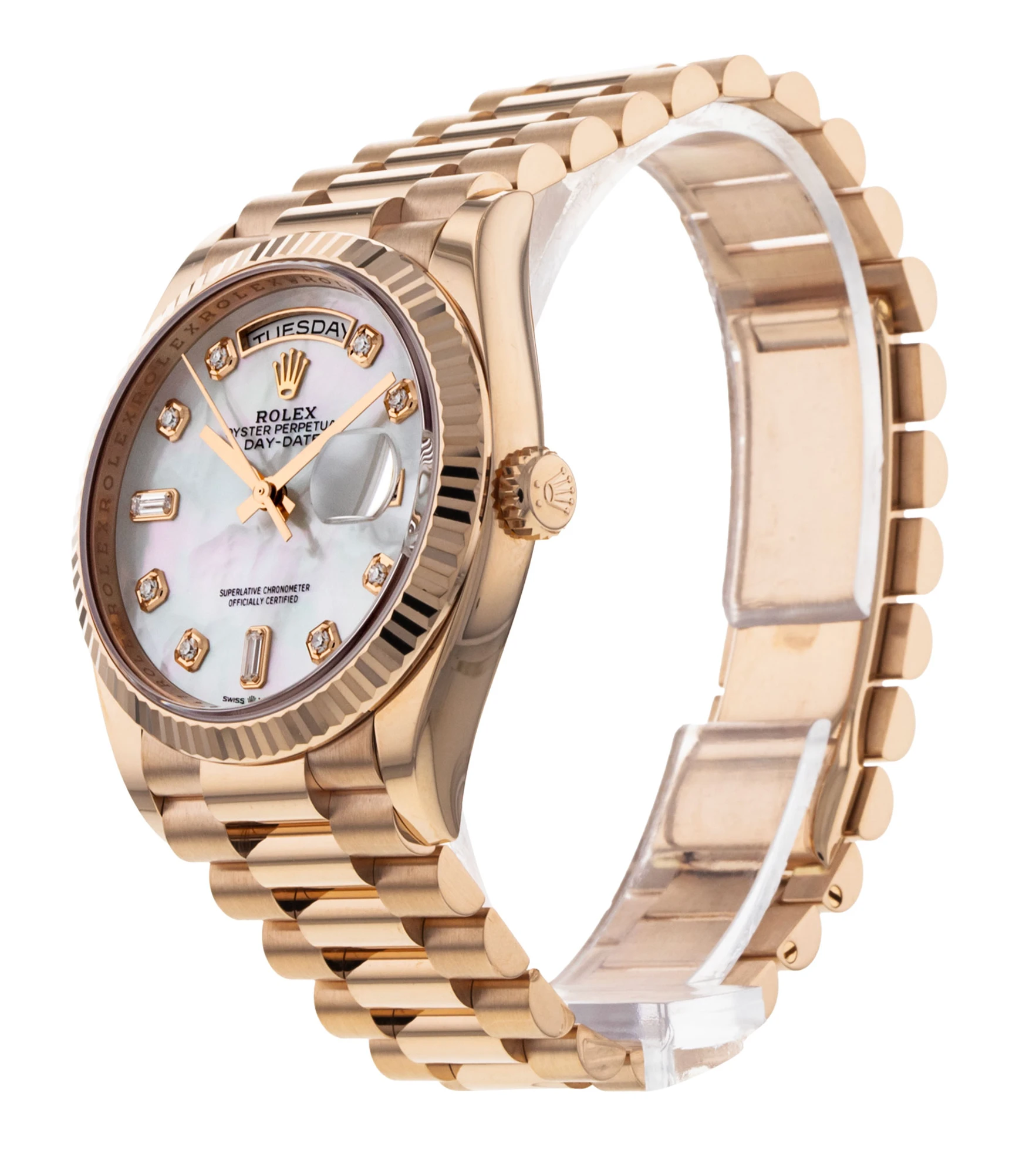 Rolex Day-Date 36 Rose Gold 128235