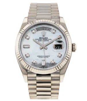 Rolex Day-Date 36 White Gold 128239