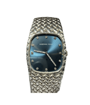 Audemars Piguet Cobra Vintage 'Ladies' White Gold Blue Diamond Dial