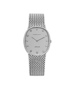 Audemars Piguet Jumbo Ellipse White Gold Silver Diamond Dial