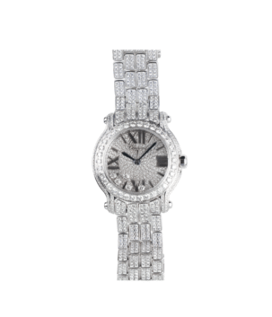 Chopard Happy Sport 'Ladies' White Gold Diamond-Set