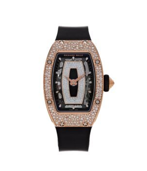 Richard Mille RM 07-01 'Ladies' Rose Gold Onyx Snow Diamond Set