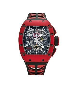 Richard Mille RM 011 Automatic Flyback Chronograph Red Quartz TPT