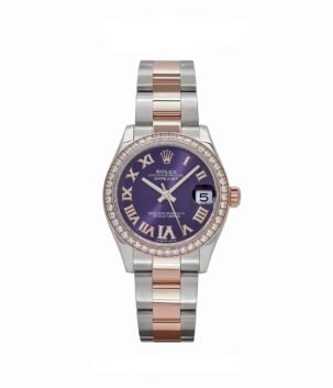 Rolex Datejust 31 278381RBR 'Ladies' Stainless Steel Purple Dial