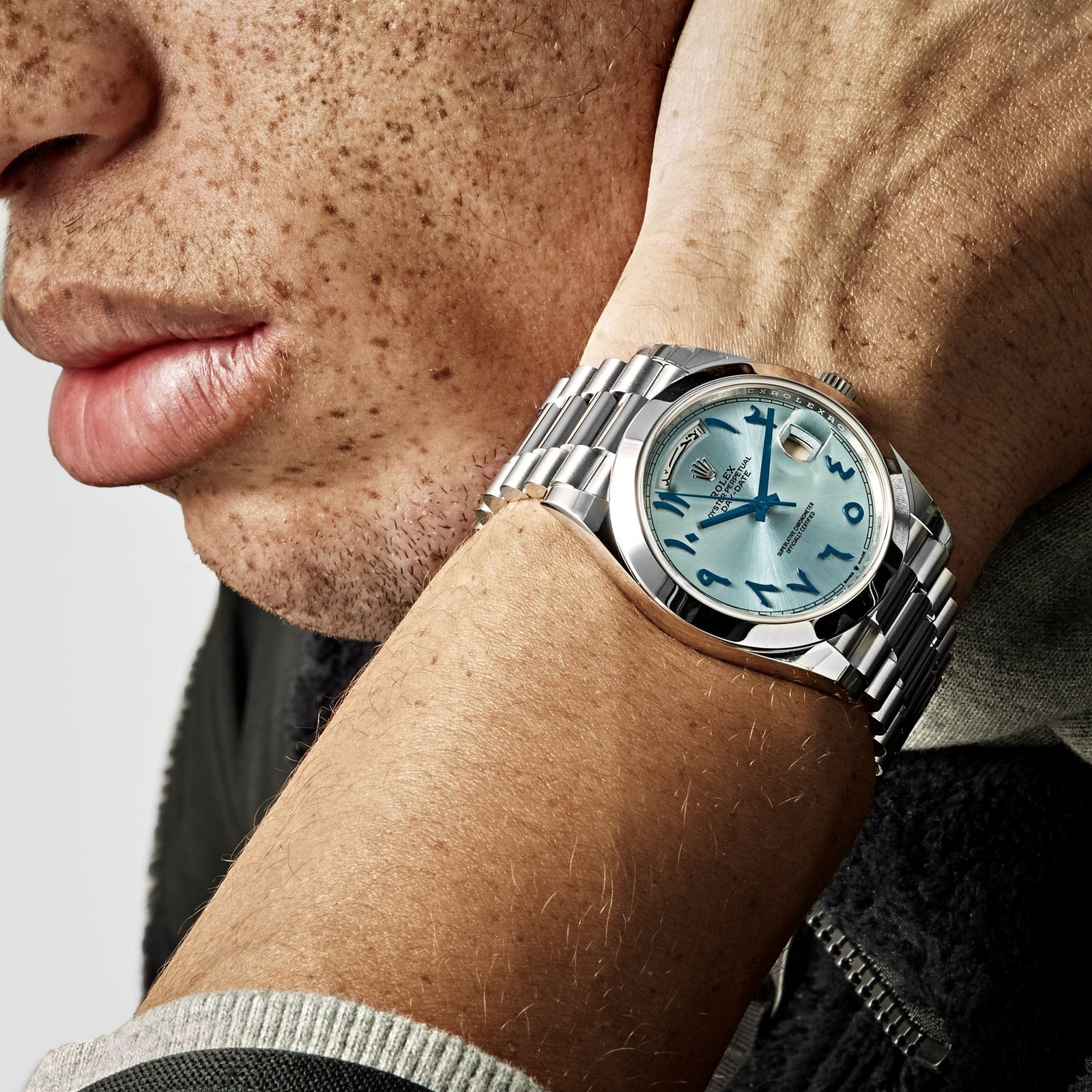 rolex-day-date-228206-platinum-ice-blue-arabic-dial-smooth-dial-2023-rolex-43606346596596
