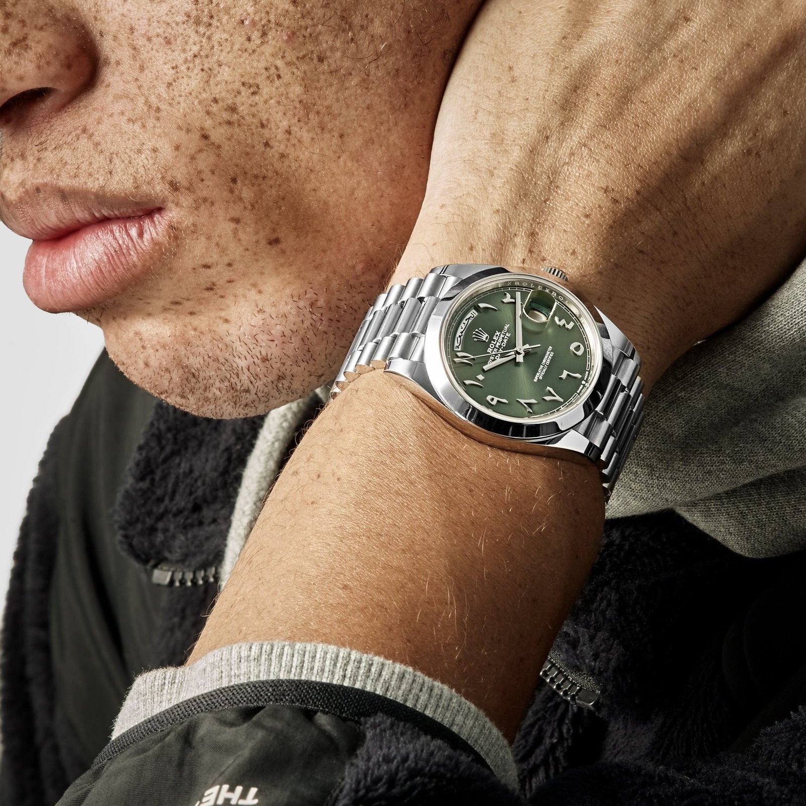 rolex-day-date-228206-platinum-olive-green-arabic-dial-2021-rolex-43606239314164