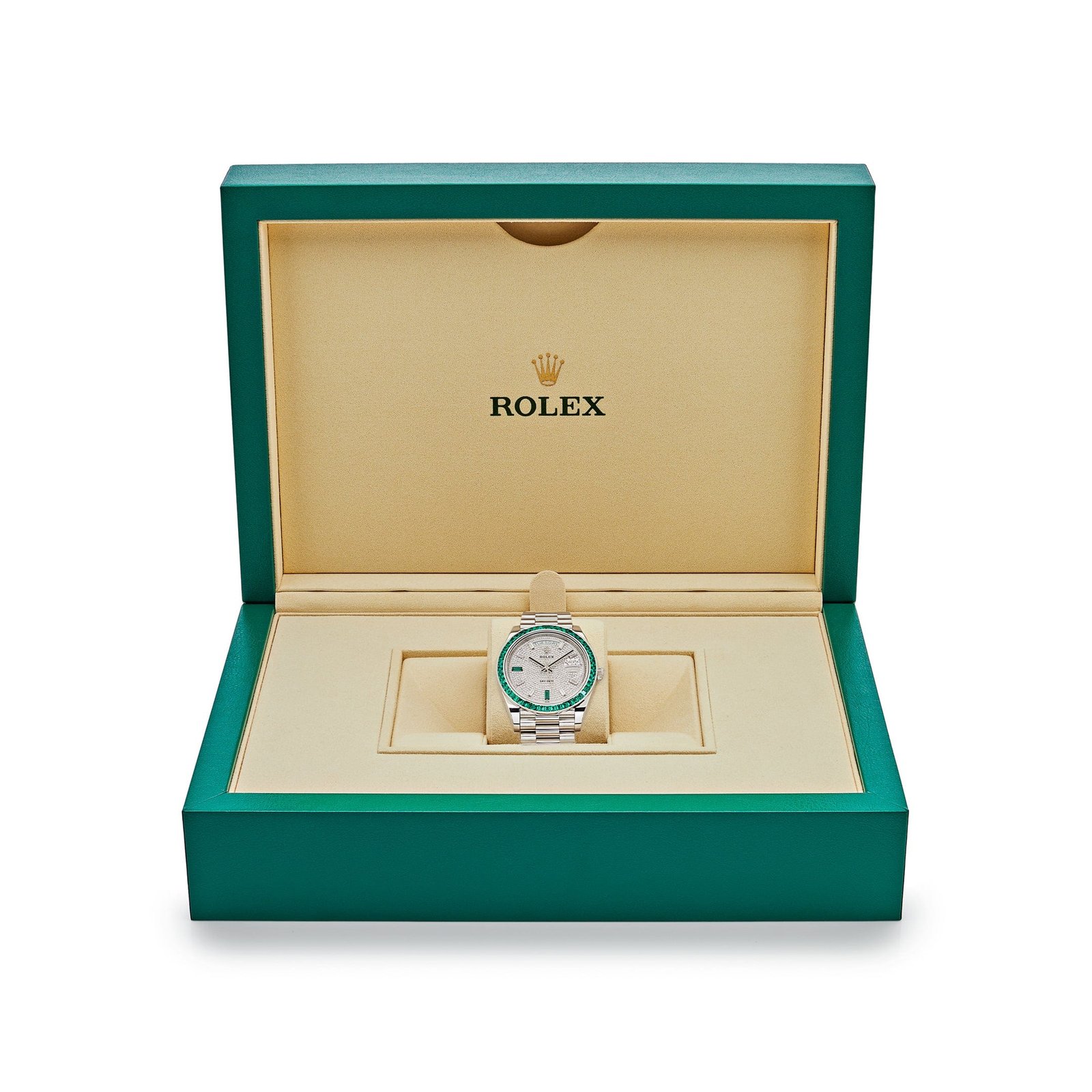 rolex-day-date-228396tem-platinum-diamond-dial-emerald-bezel-rolex-42986664820980