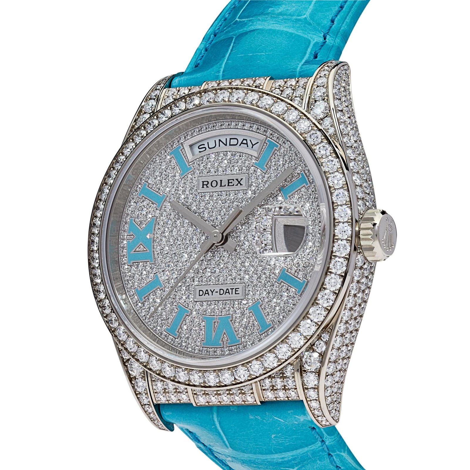 rolex-day-date-36mm-white-gold-diamond-pave-roman-numeral-dial-128159rbr-rolex-40266803314932