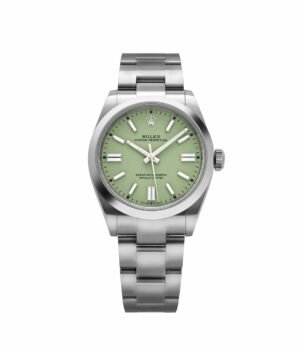Rolex Oyster Perpetual 36 126000 Stainless Steel Pistachio Dial