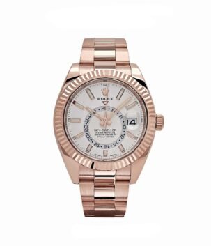 Rolex Sky-Dweller 326935 Rose Gold White Dial
