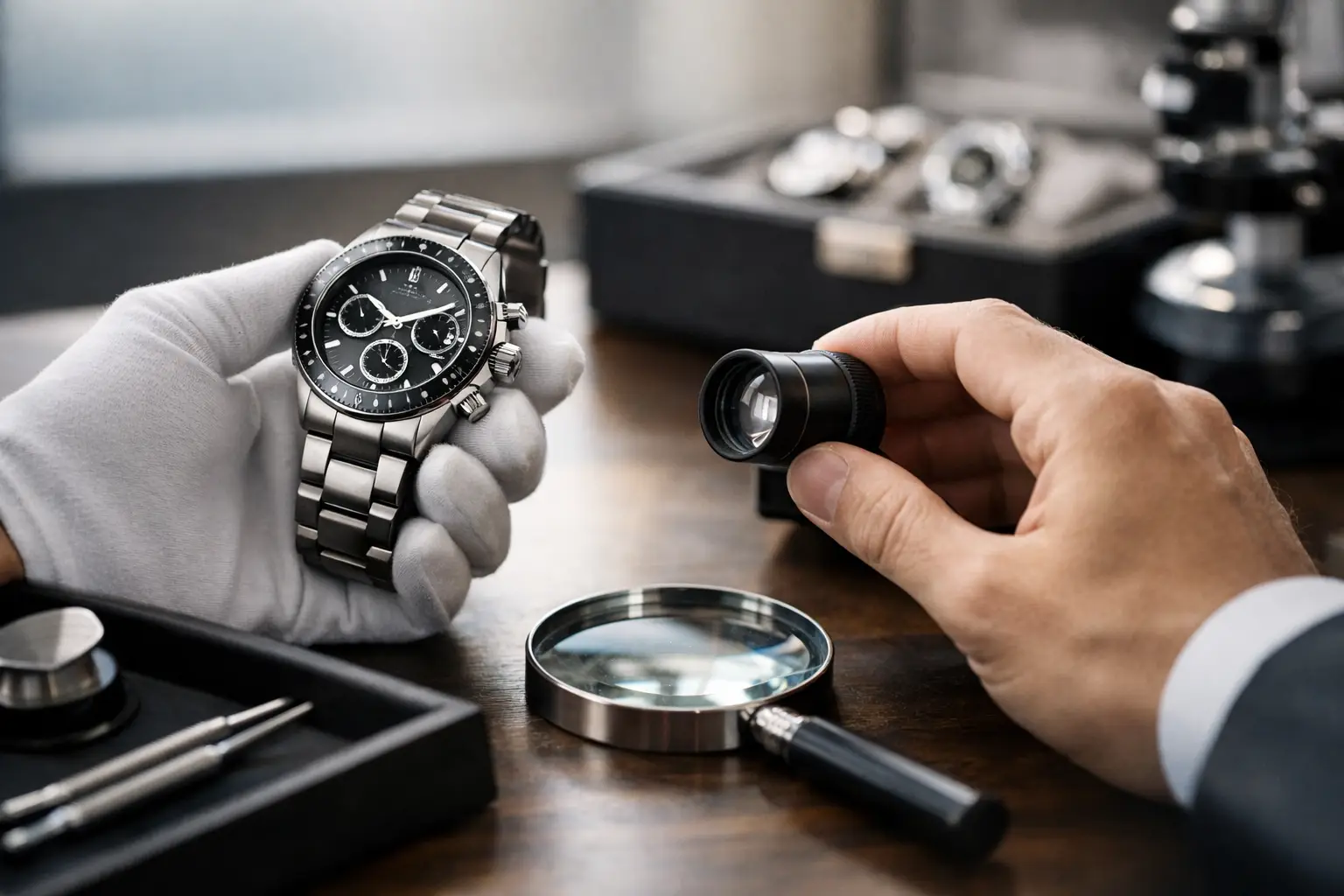 Luxury Watch Authentication Process Example