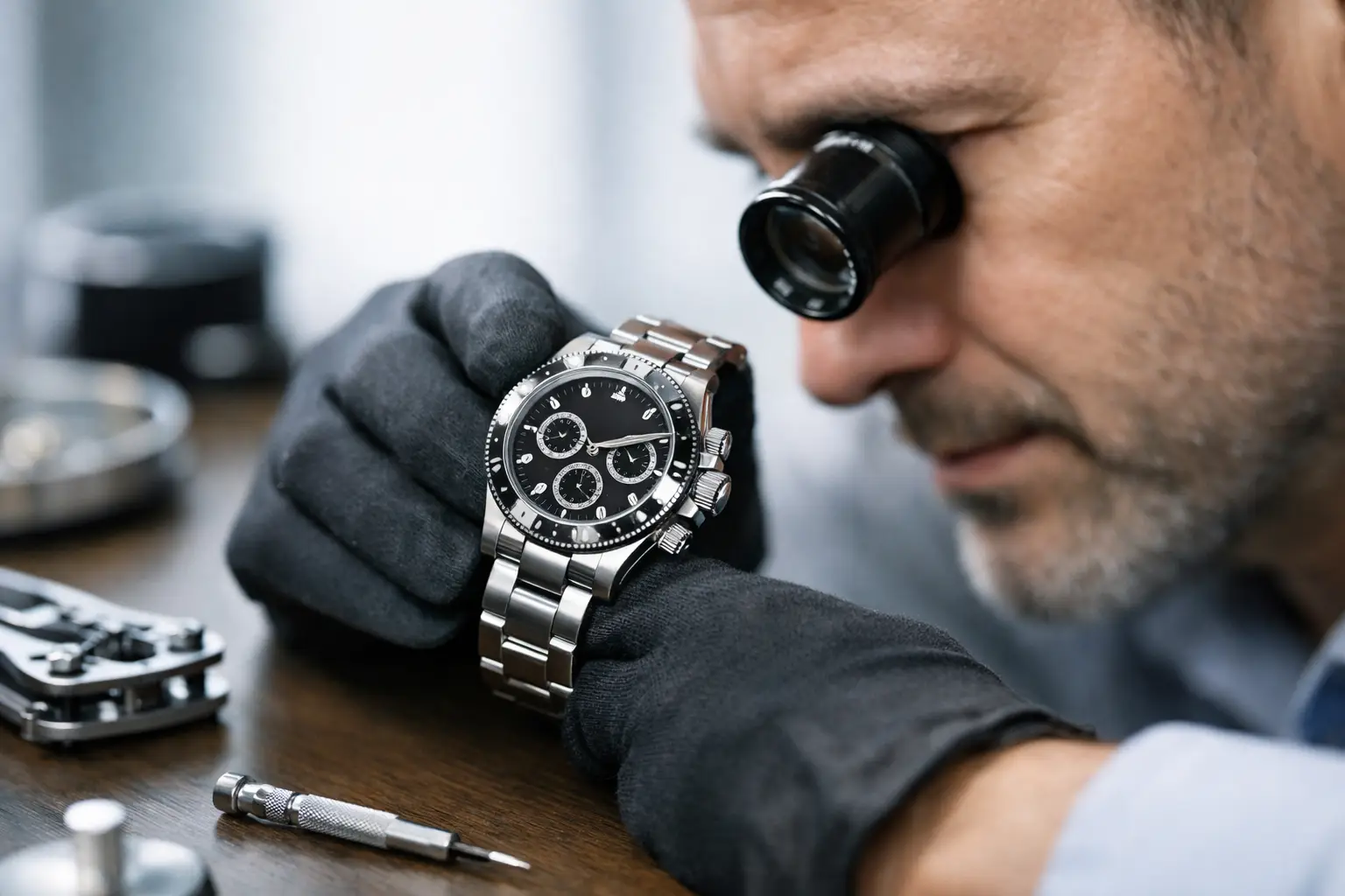 Pre Owned Watch Inspection Example