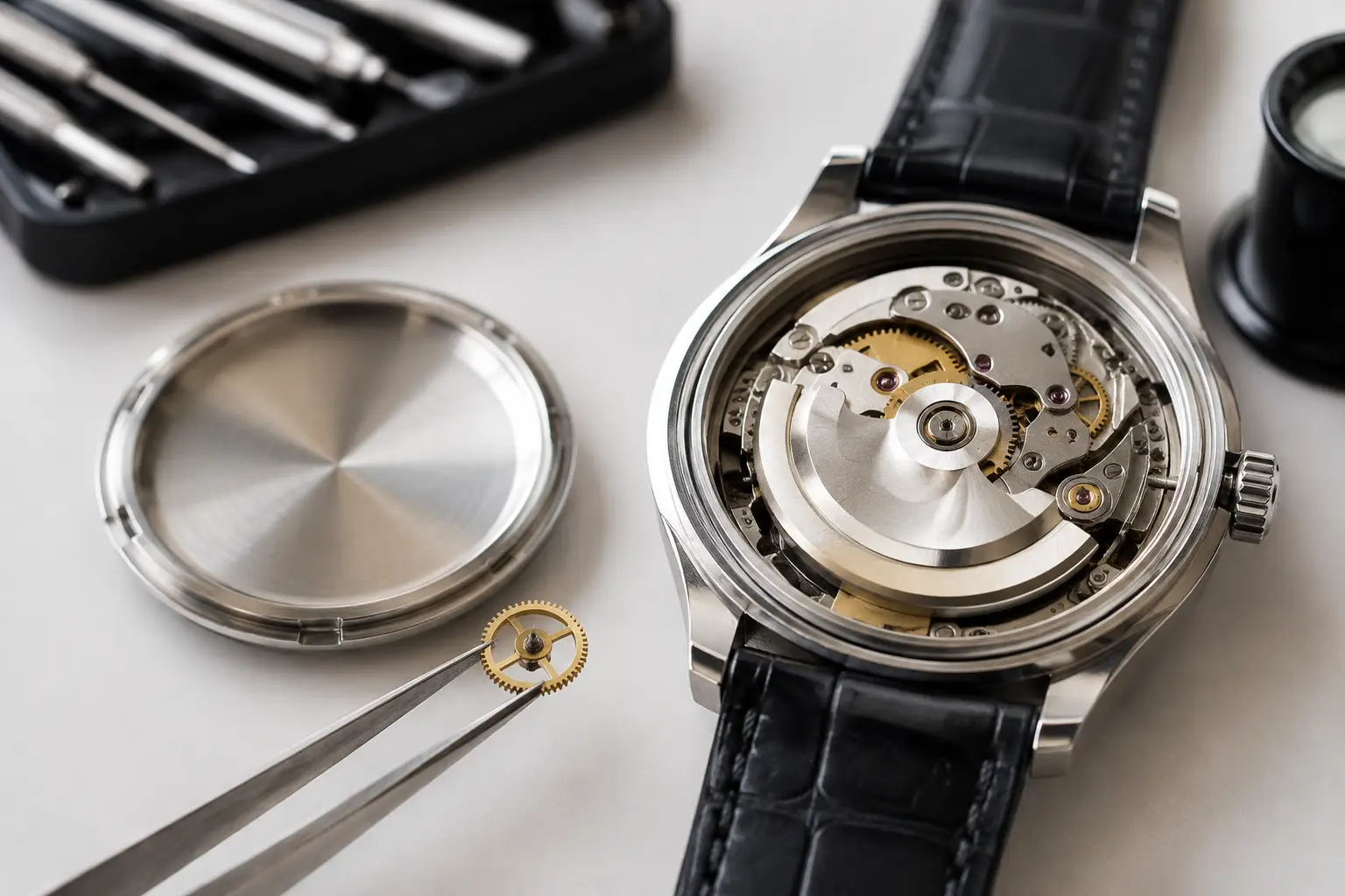 Identifying Replaced Components in Luxury Watches